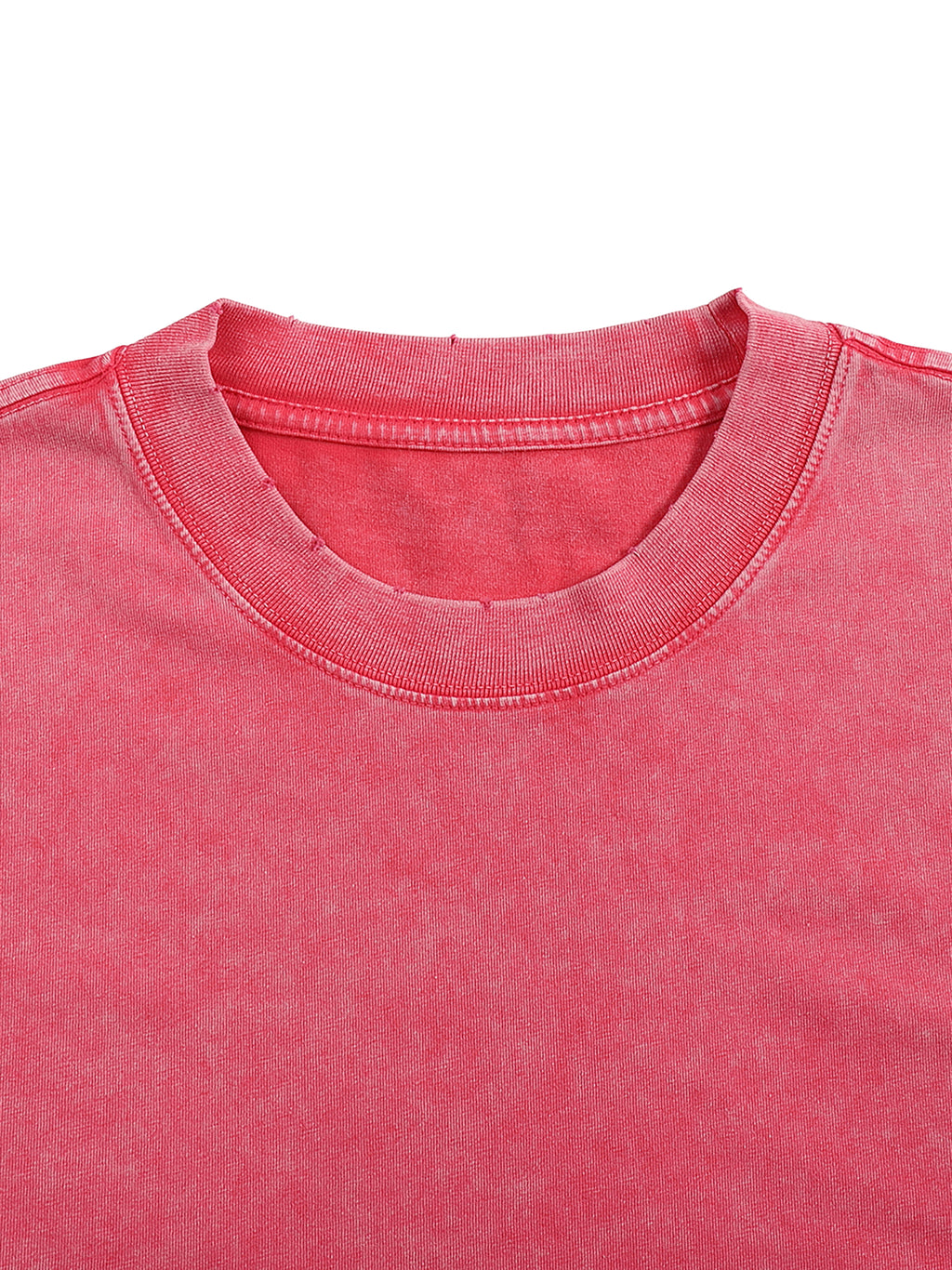Snow Washed Frayed Edge T-Shirt – additional product view 18
