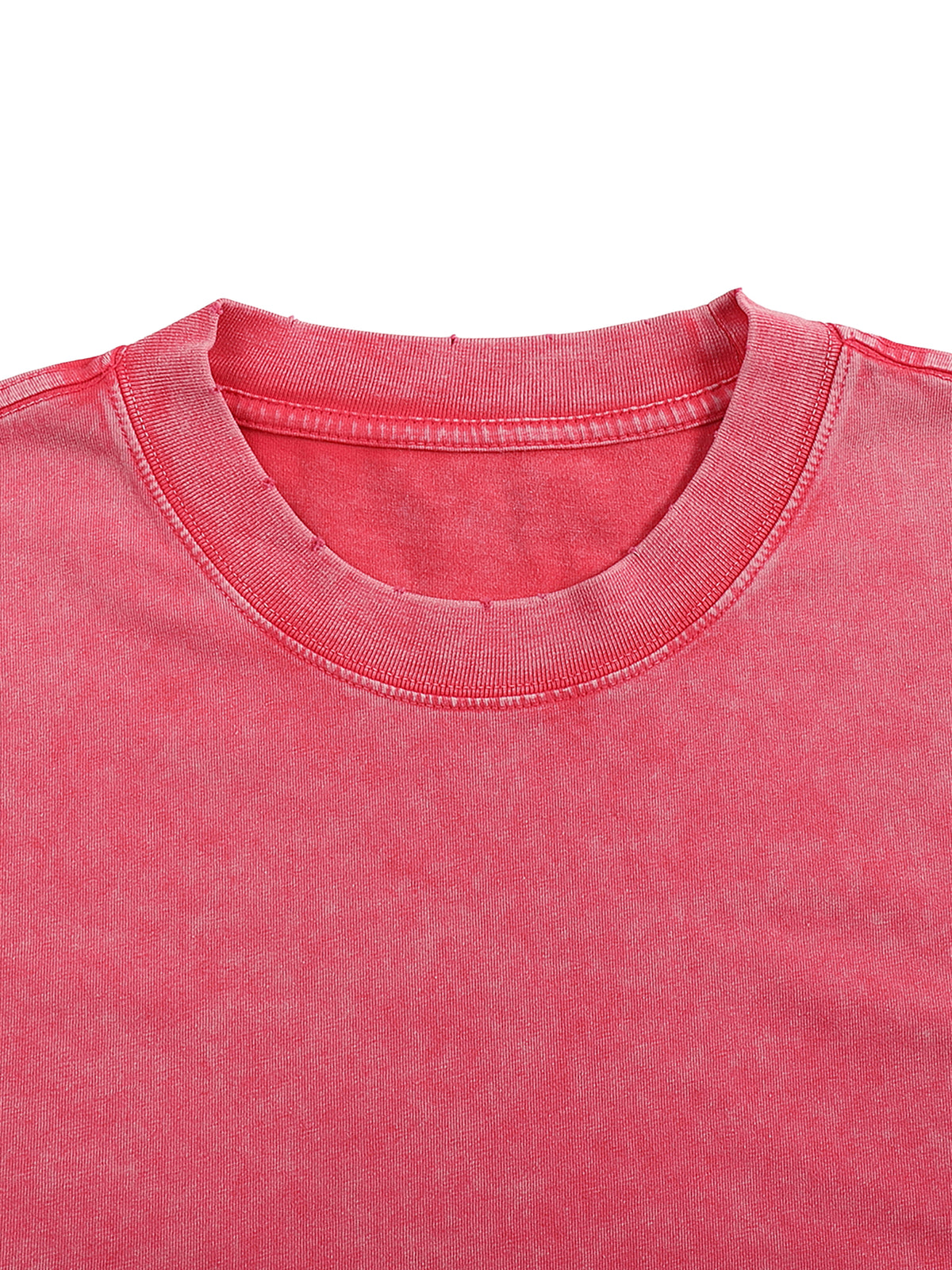 Snow Washed Frayed Edge T-Shirt – additional product view 18