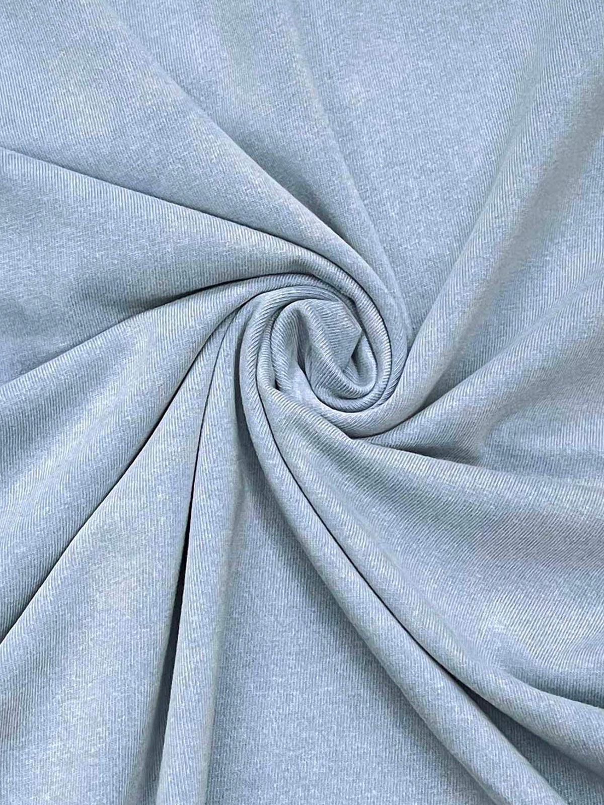 Snow Washed Raw-Edge Neckline T-Shirt – additional product view 19