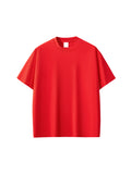 Sorona Quick-Dry Cooling T-Shirt – Deep Colour Range – Red front view