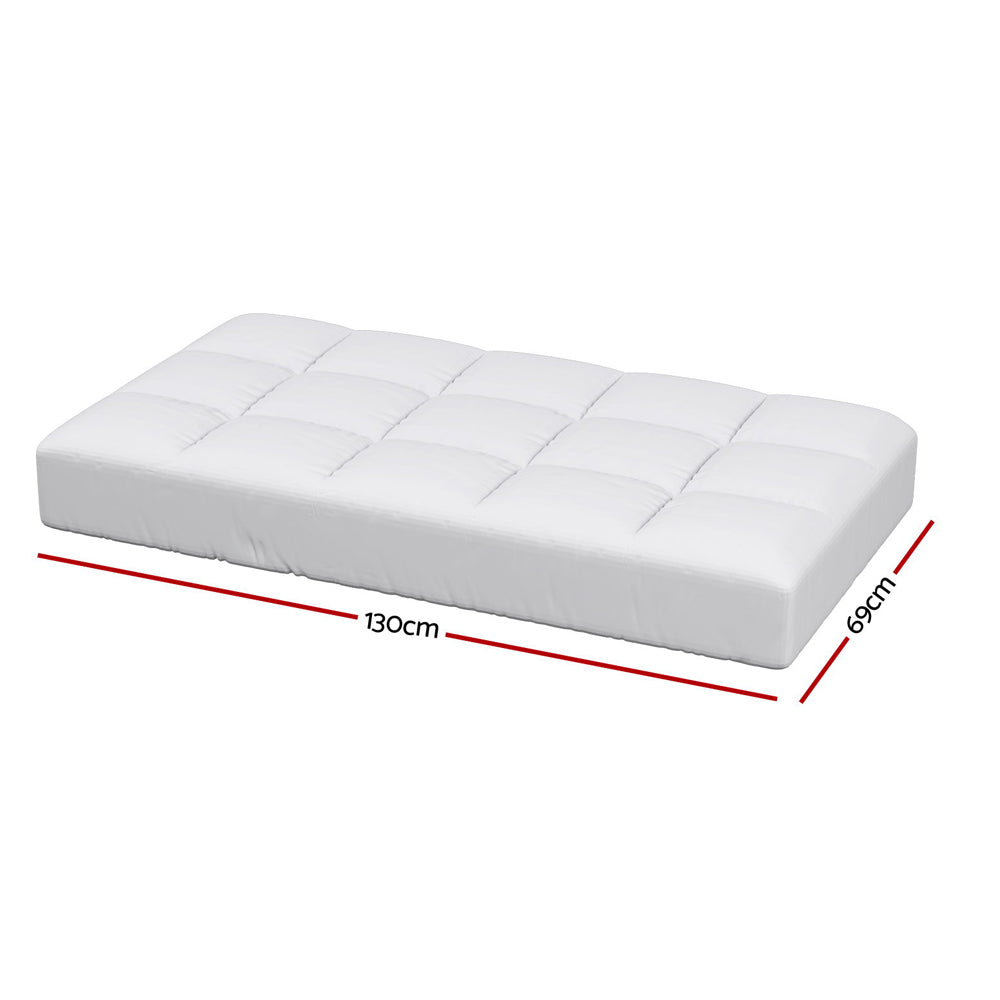 Giselle Bedding 750GSM Bamboo Cot Pillowtop Mattress Topper – 4.5cm – supplier photo 2 of 7