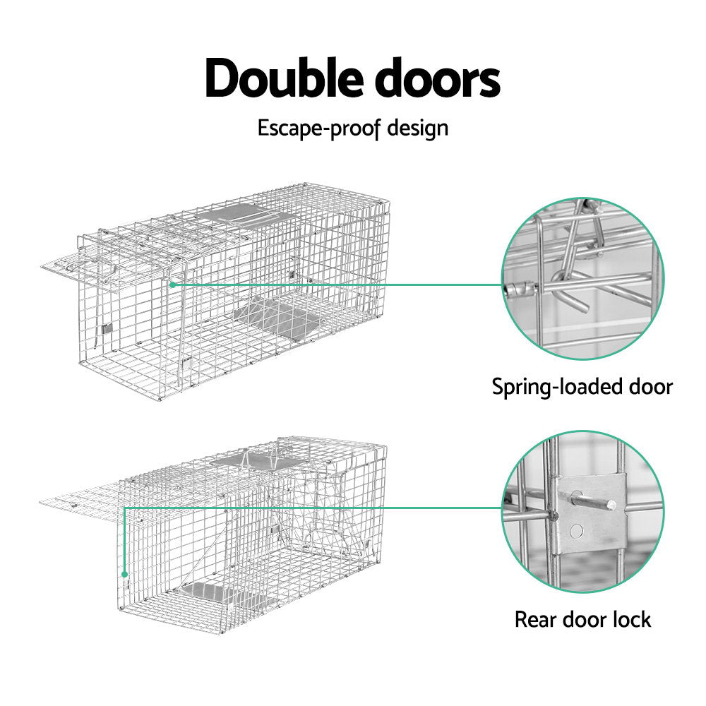 Gardeon Animal Trap Cage Possum 79x28cm — product image 5 of 13