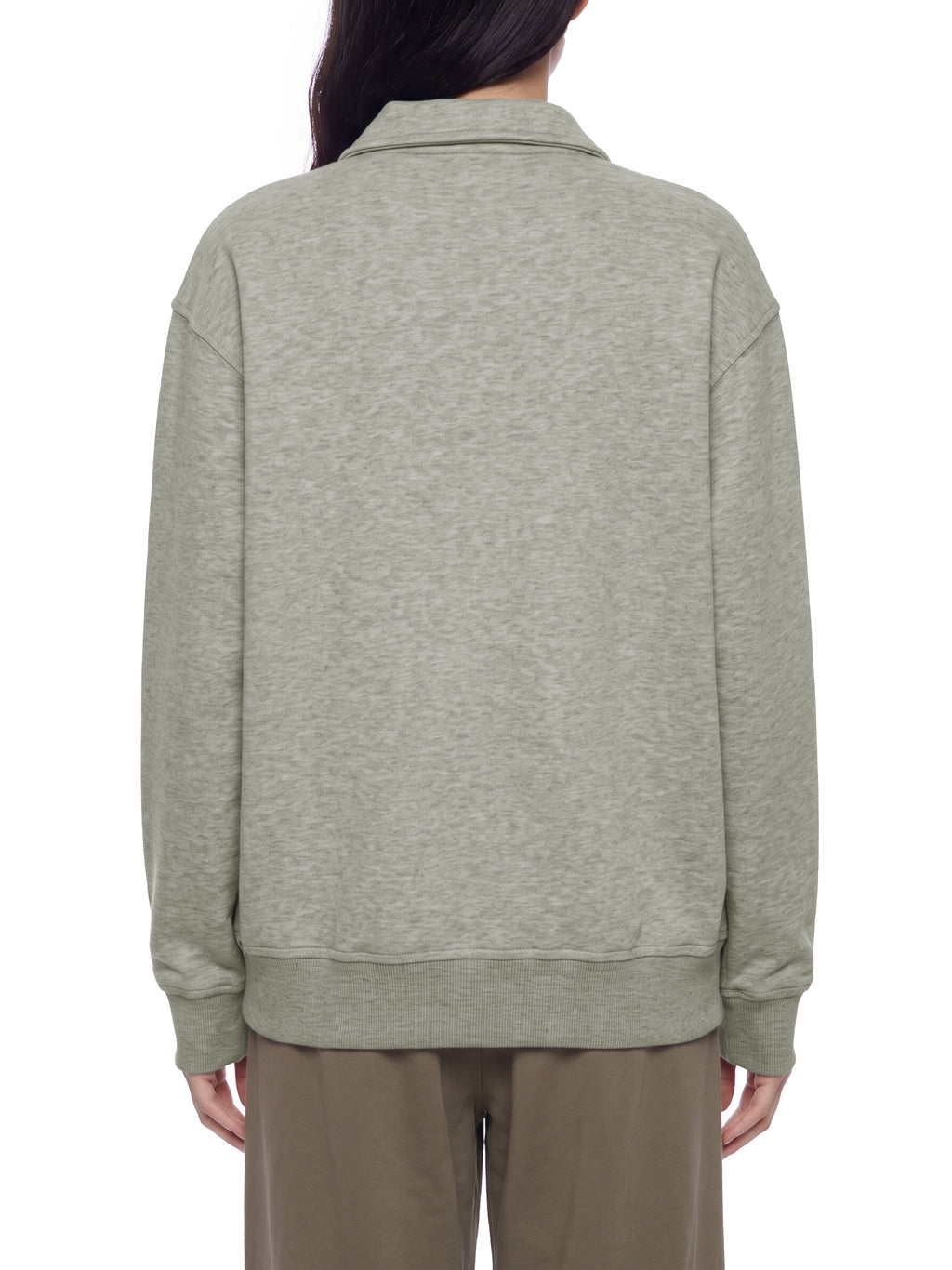 Unisex Boxy Quarter-Zip Sweatshirt