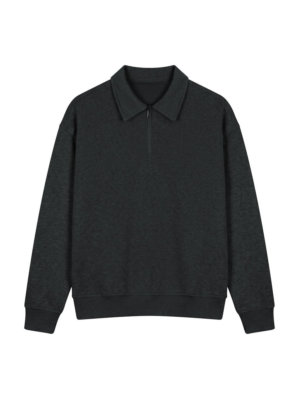 Unisex Boxy Quarter-Zip Sweatshirt