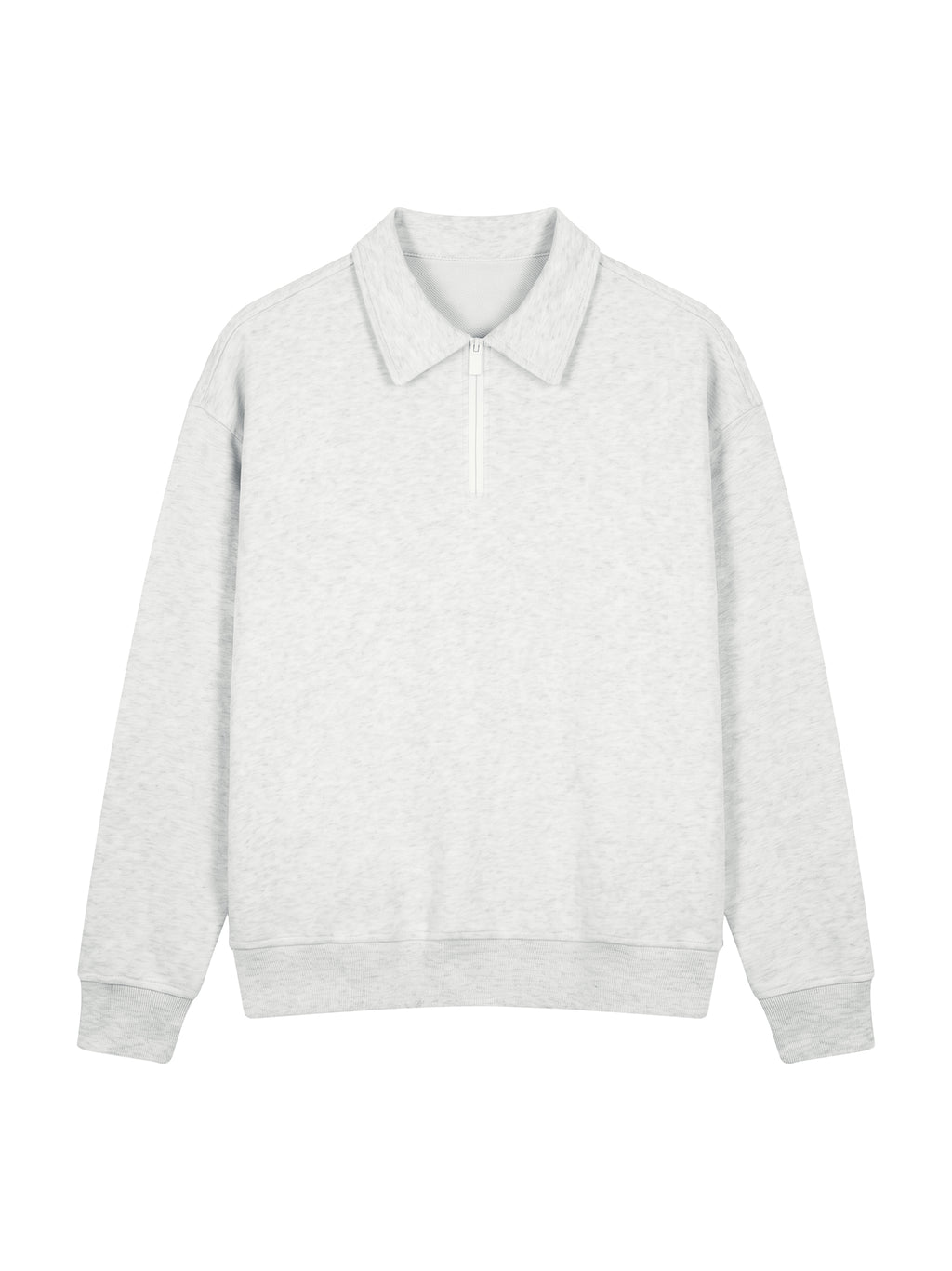 Unisex Boxy Quarter-Zip Sweatshirt
