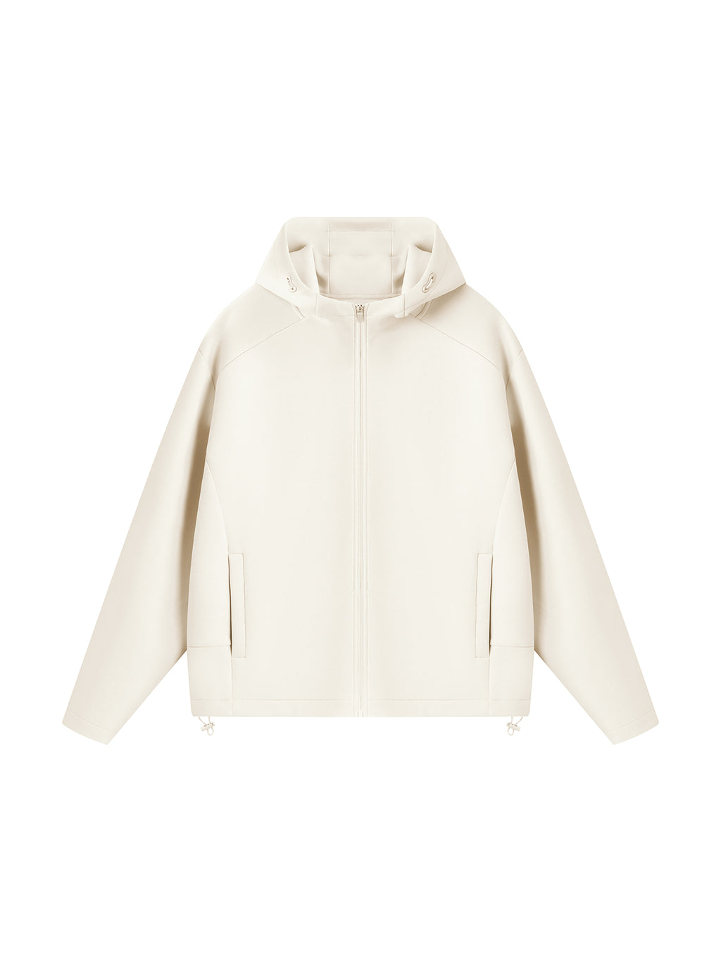 Unisex Paneled Full Zip Hoodie
