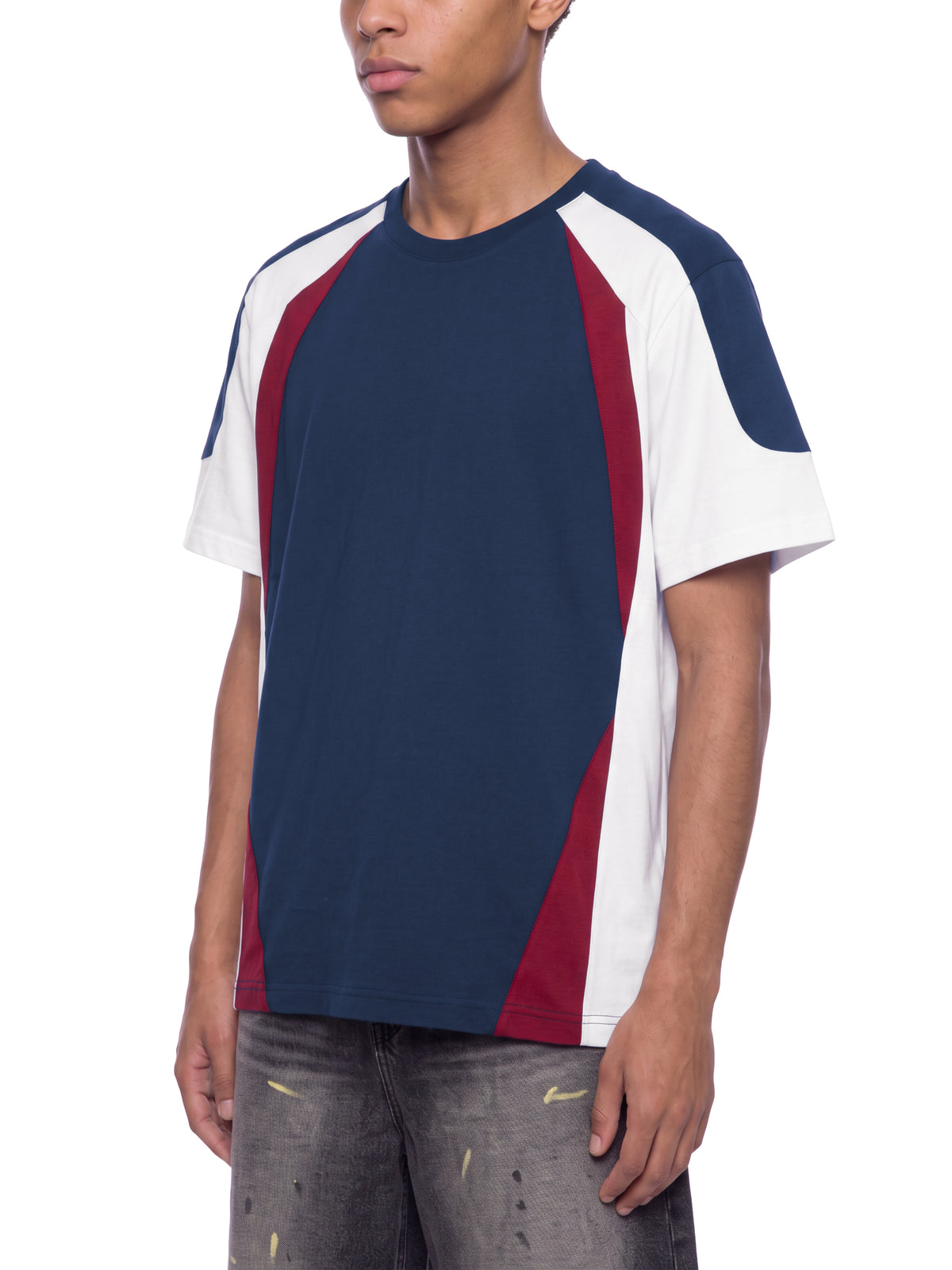 Unisex Raglan Color Block T-Shirt