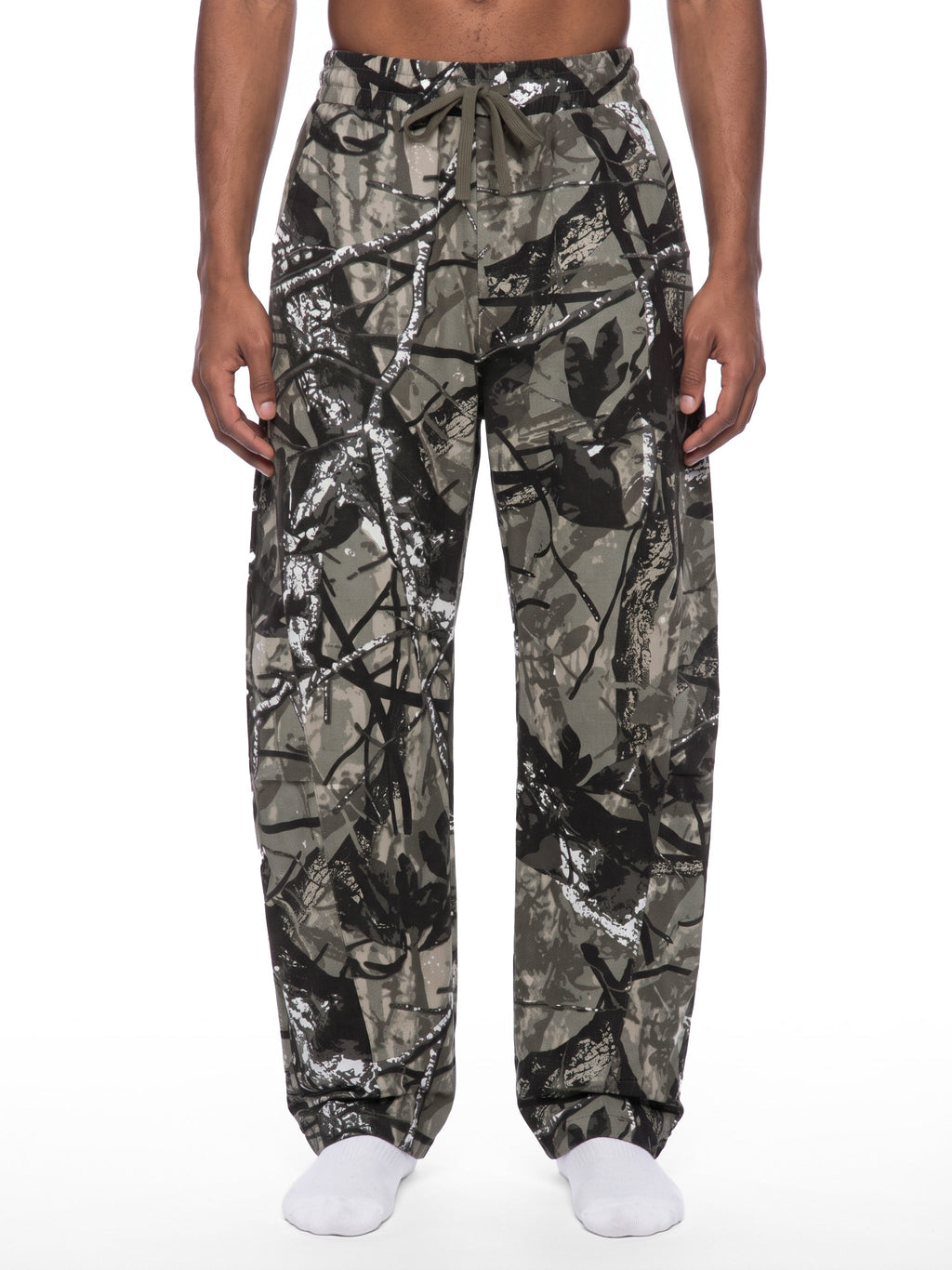 Unisex Tree Camo Barrel Leg Pants