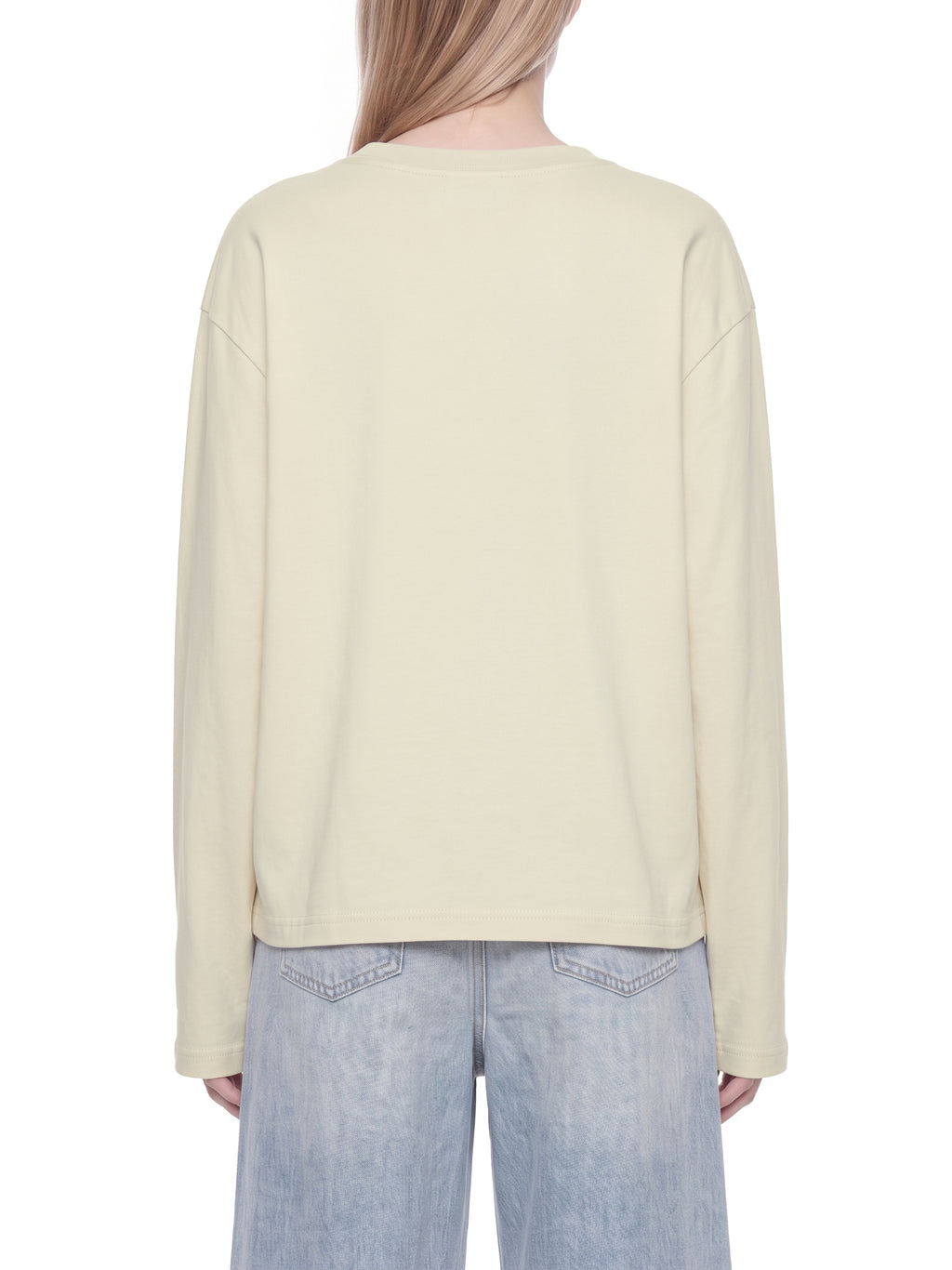 Unisex Vintage Wash Long Sleeve Boxy T-Shirt