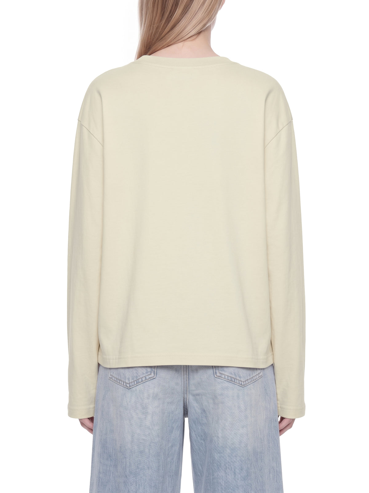 Unisex Vintage Wash Long Sleeve Boxy T-Shirt