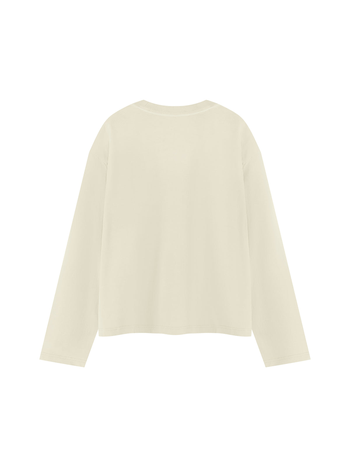 Unisex Vintage Wash Long Sleeve Boxy T-Shirt