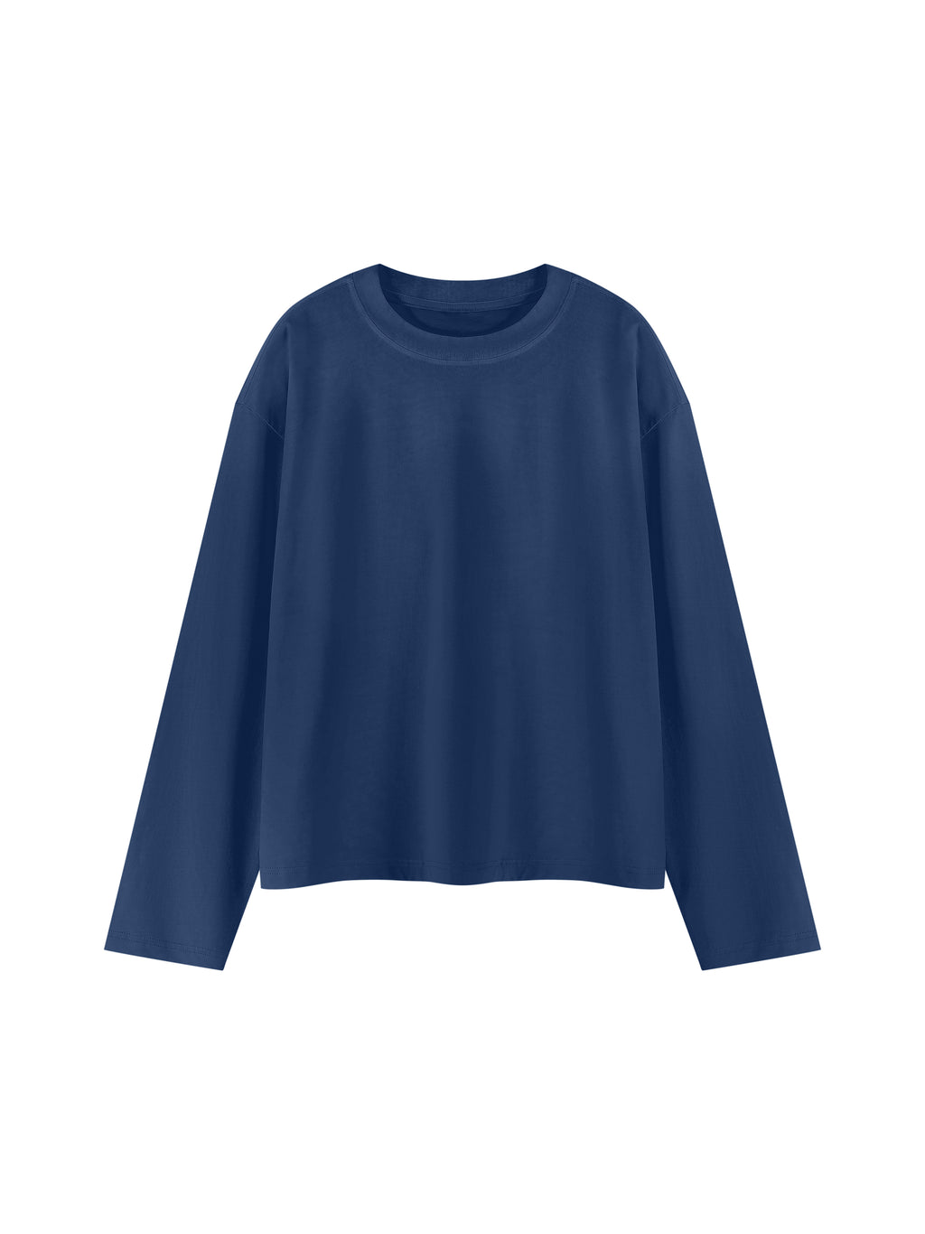 Unisex Vintage Wash Long Sleeve Boxy T-Shirt