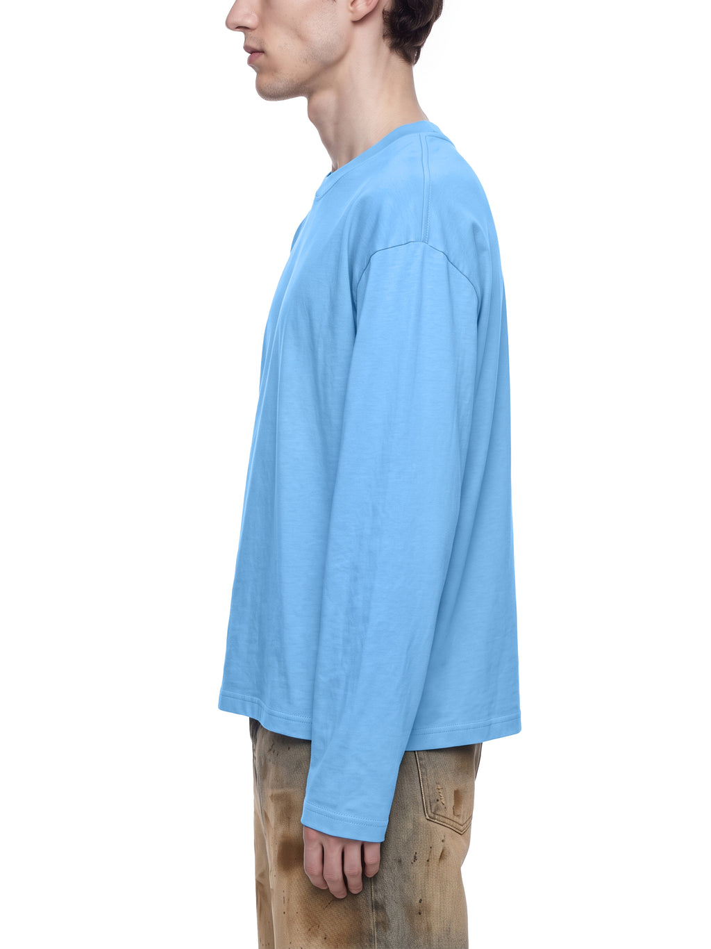 Unisex Vintage Wash Long Sleeve Boxy T-Shirt