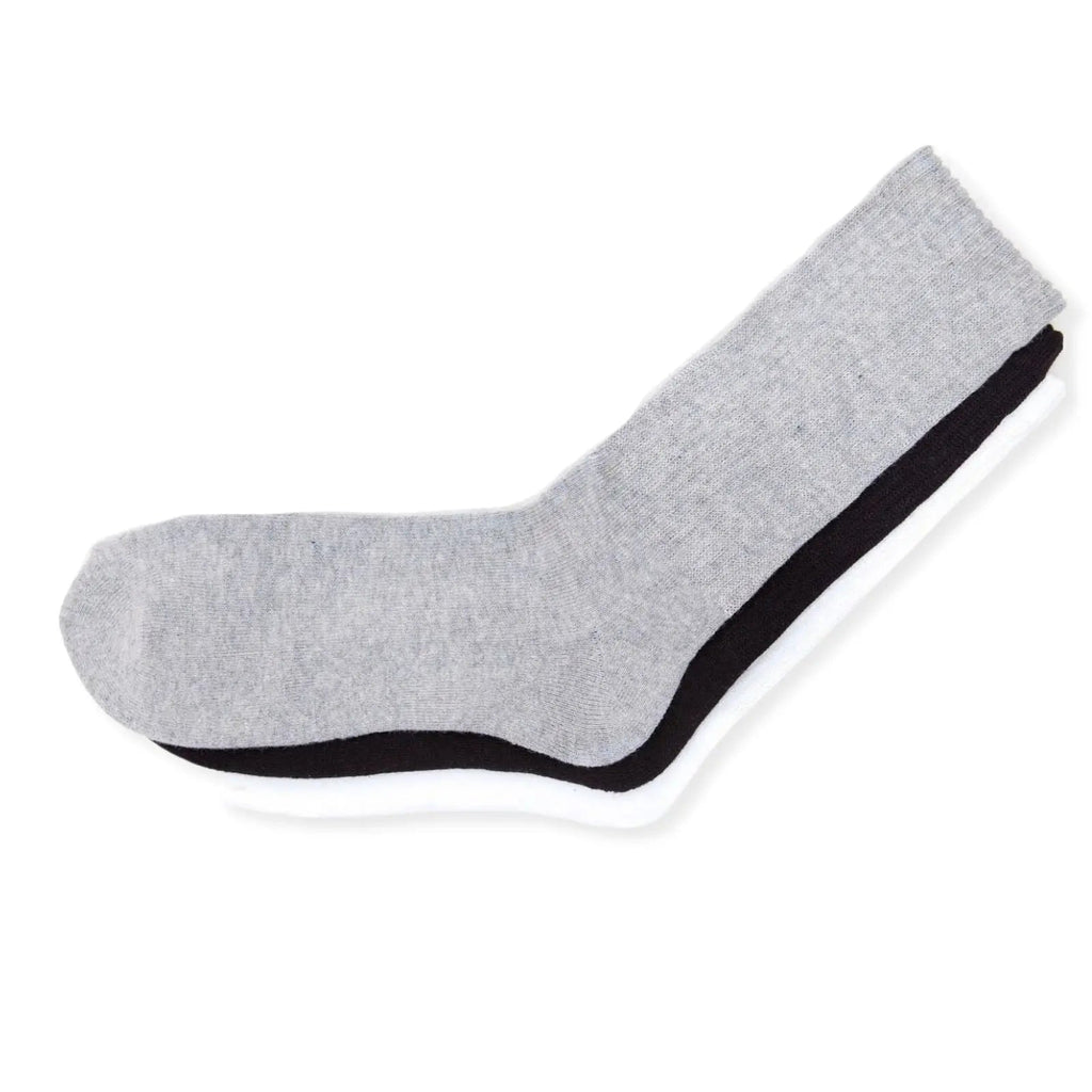 6 Pairs Cushioned Cotton Crew Sports Heavy Duty Work Socks