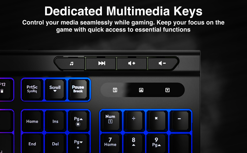 Laser RGB Gaming Keyboard with Anti-Ghosting Keys – product photo 4