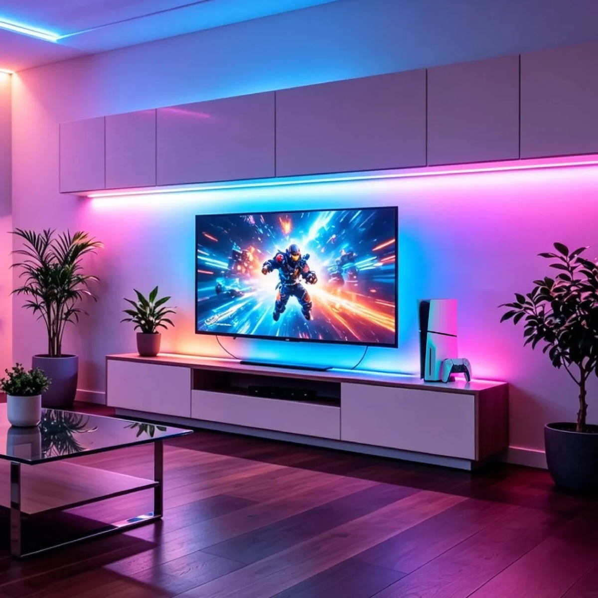 Laser Gaming Multi Colour LED Strip Light 5m with Remote