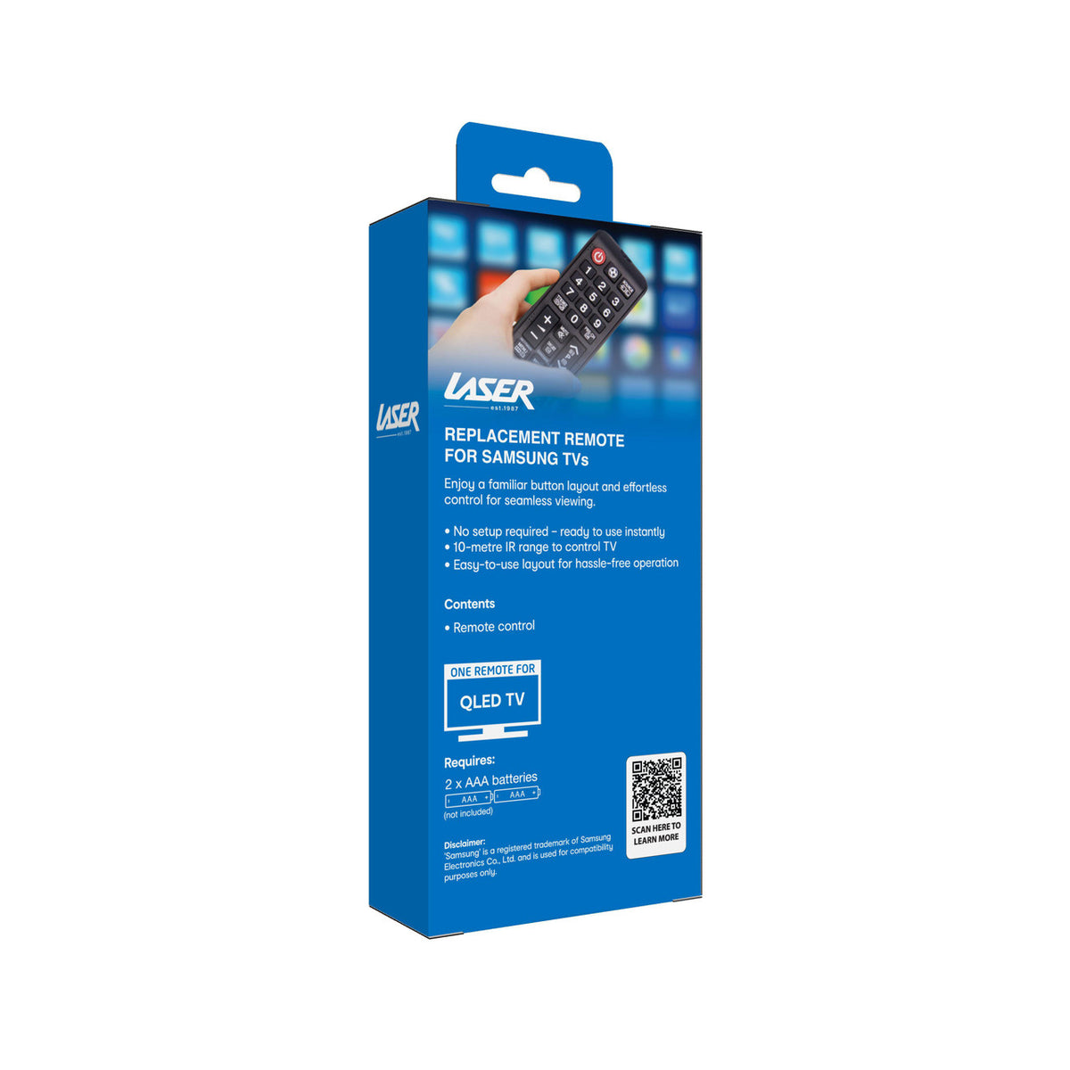 Laser Remote Control for Samsung TV