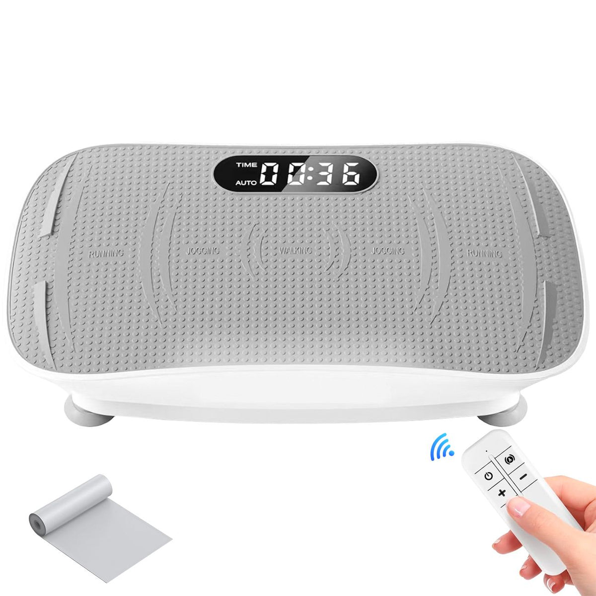 Whole-Body Vibration Exercise Plate with LED Display & Bluetooth Speaker — product image 2 of 9