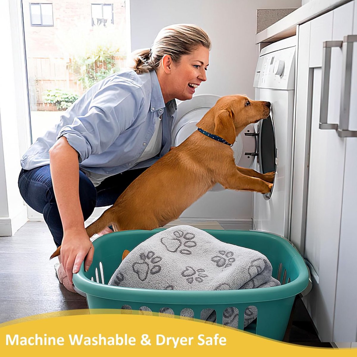 Soft Washable Dog Blanket - Grey - 76 × 104 cm — product image 4 of 5