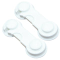 Cabinet Locks for Pet Safety Plastic Latches with Adhesive for Drawer Cupboards Closet and Pantry