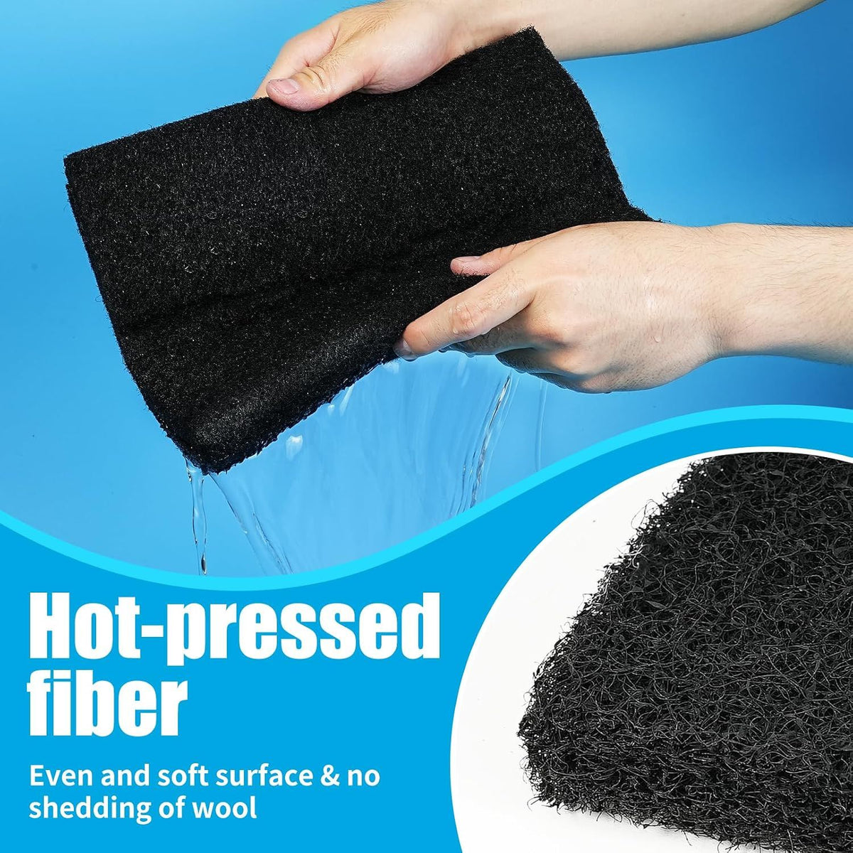 Activated Carbon Aquarium Filter Pad – 30 × 40 cm - product photo 5 of 6