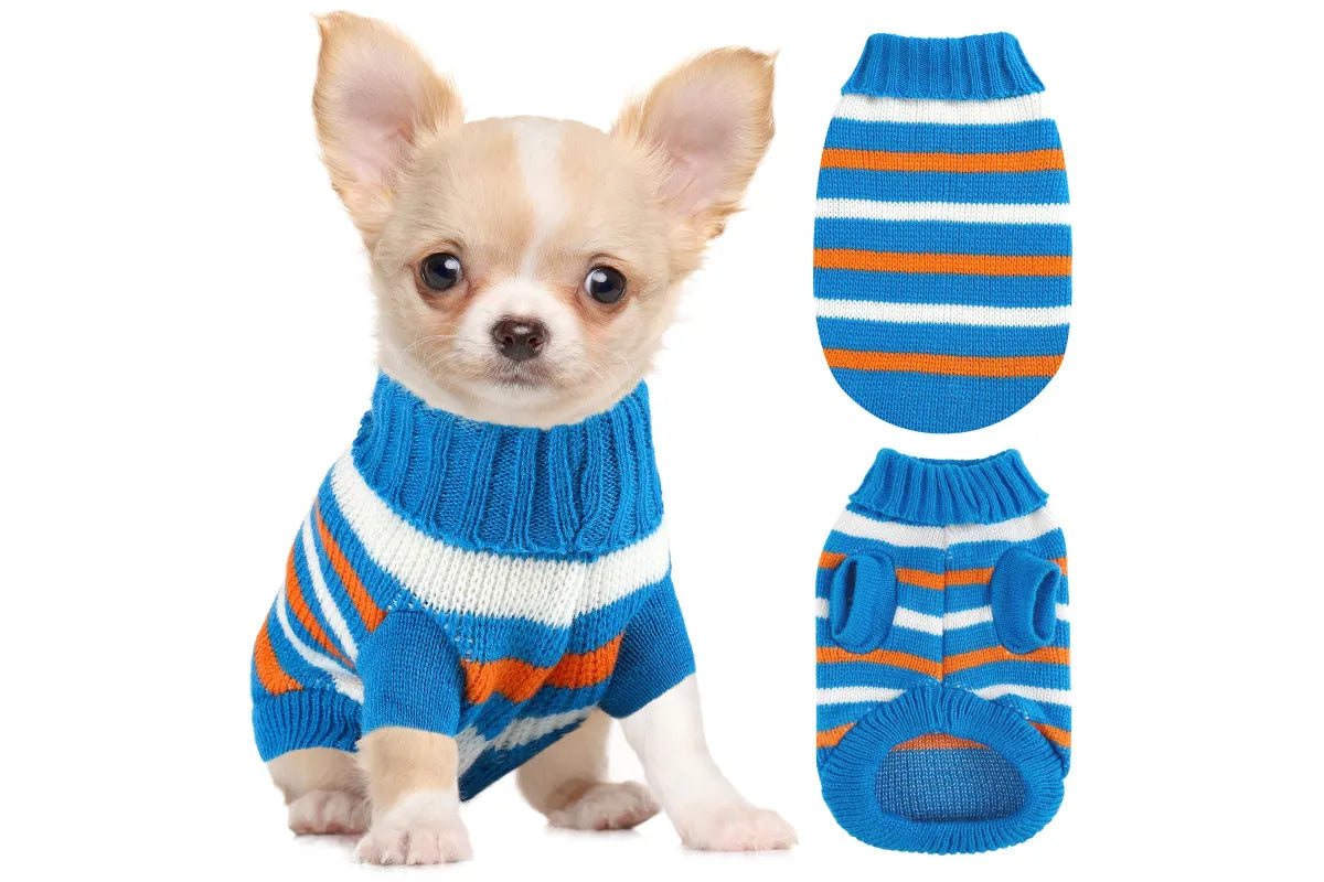 Warm Knitted Dog Sweater – 2XL — product image 1 of 6