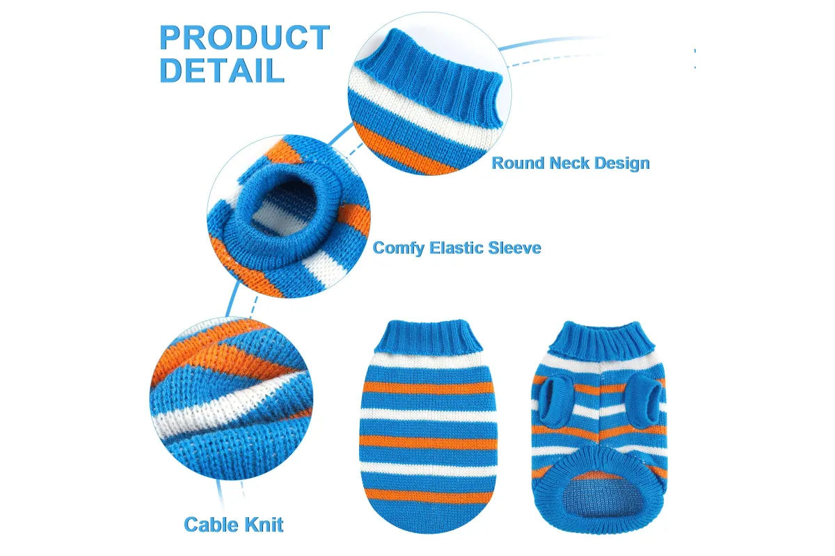 Warm Knitted Dog Sweater – 2XL — product image 2 of 6