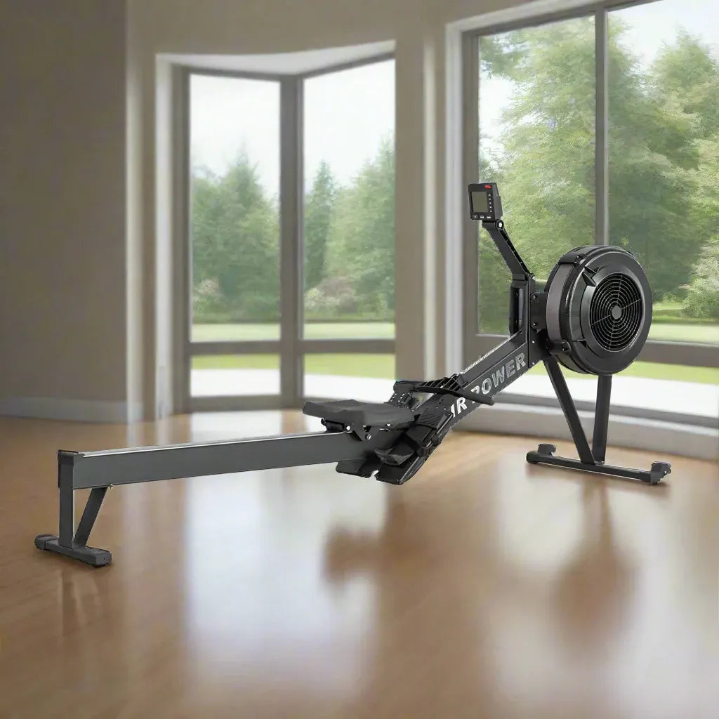 Eeeza Air-Resistance Rowing Machine with 10 Levels & LED Monitor — product image 2 of 3