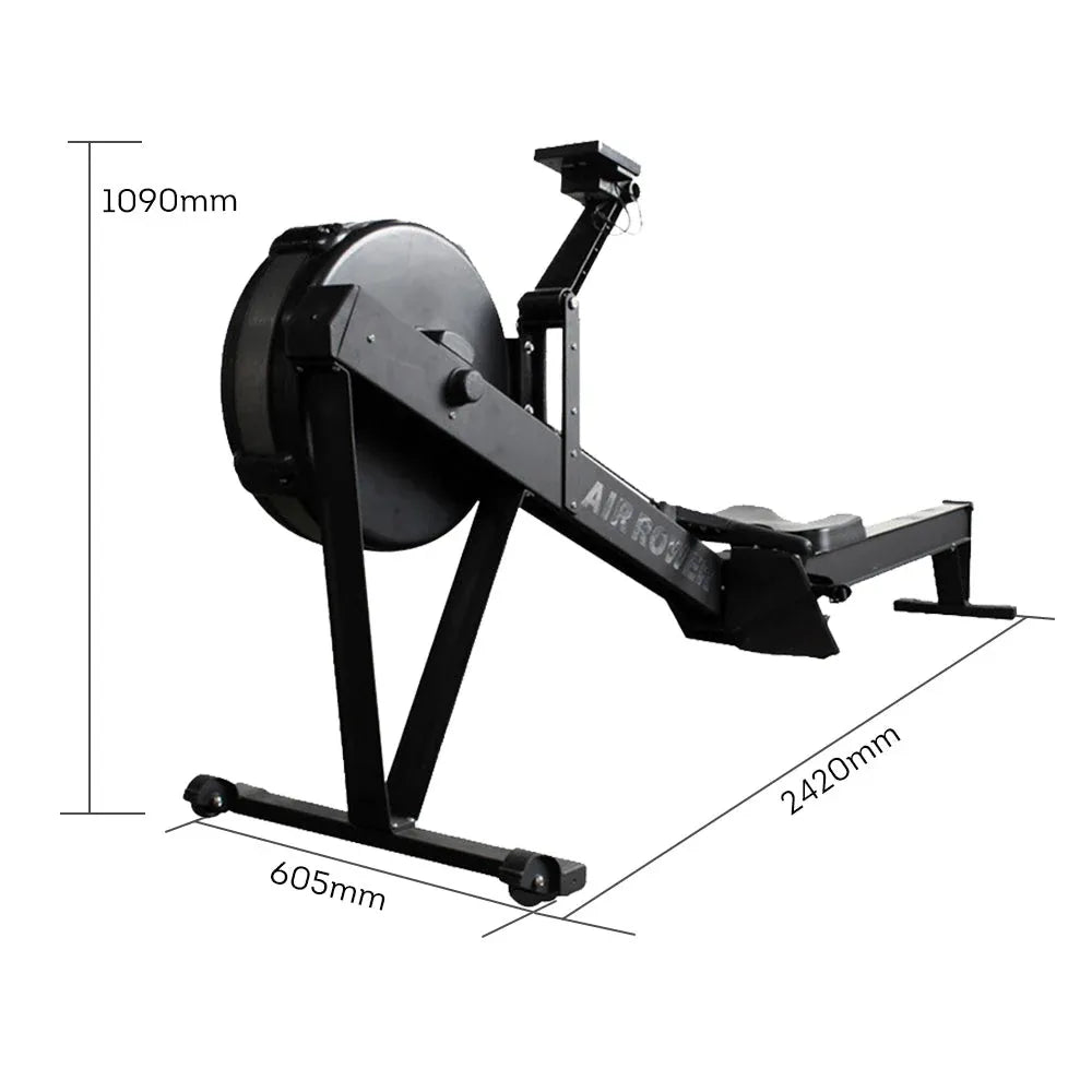 Eeeza Air-Resistance Rowing Machine with 10 Levels & LED Monitor — product image 3 of 3