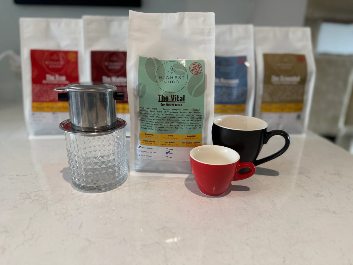 The Vital – Smooth Everyday Coffee | Master Blend Medium Roast - Whole-bean / 1Kg
