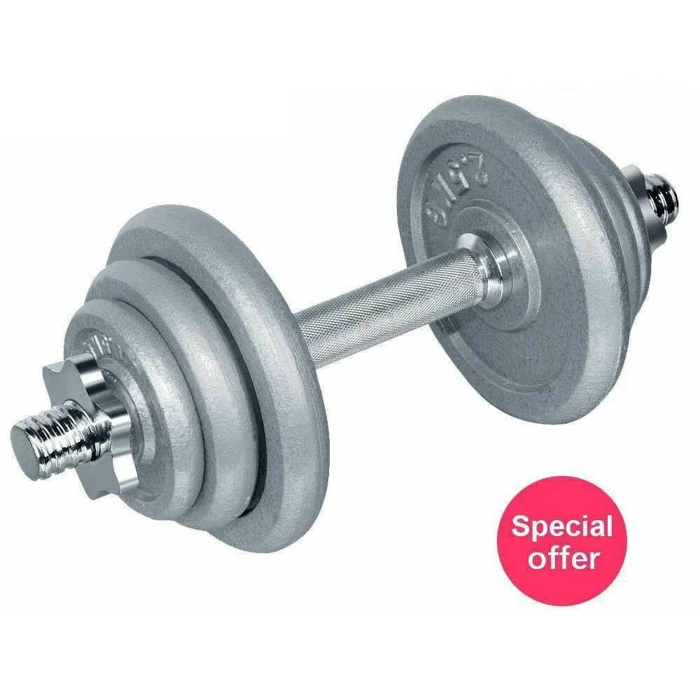 60kg Adjustable Dumbbell Set Standard Hammertone Weights