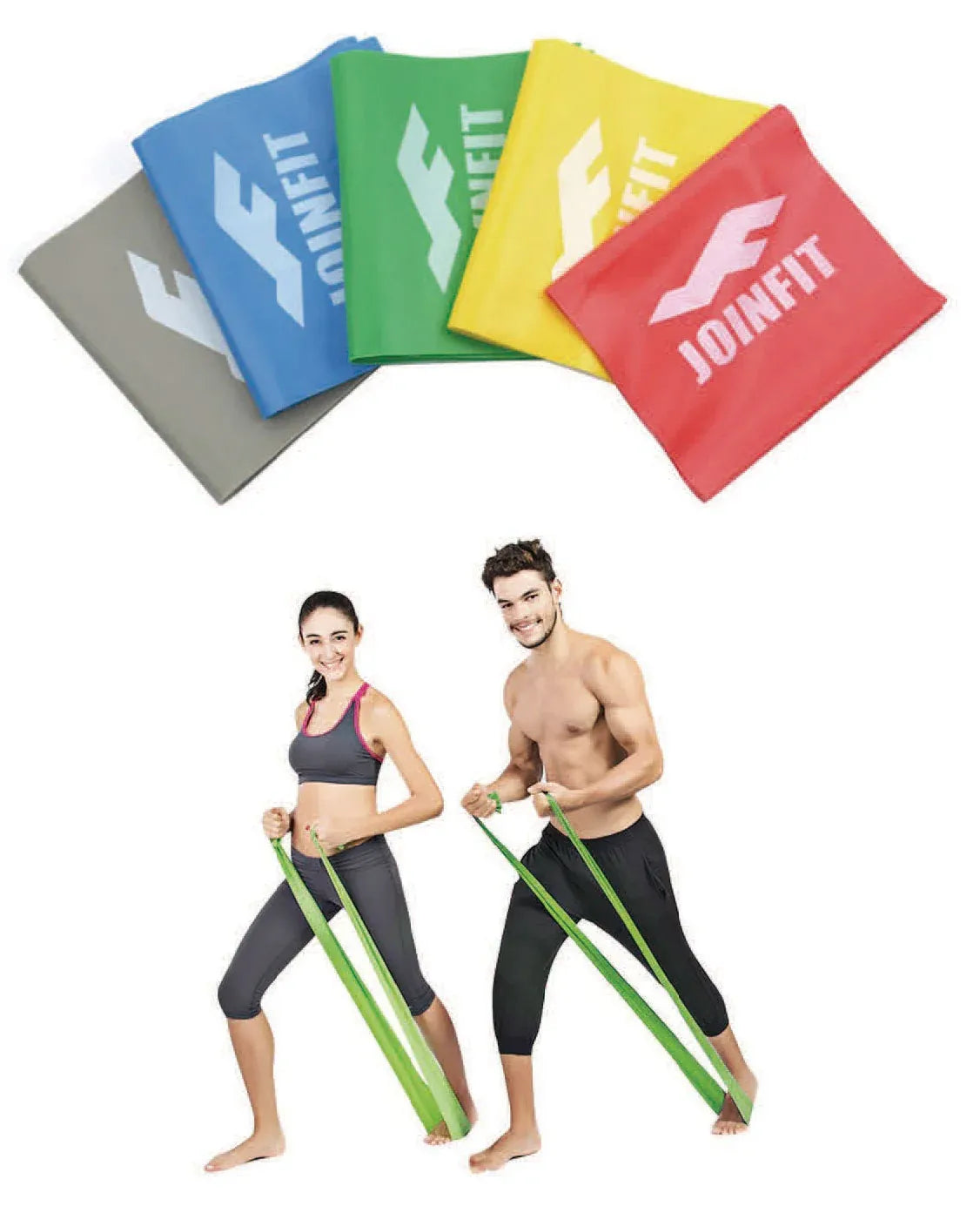 Latex Resistance Bands — RED - 2.0M/5LB SIZE: 200CM (L) X 15CM (W) X 0.25CM (H) // WEIGHT: 0.2KG
