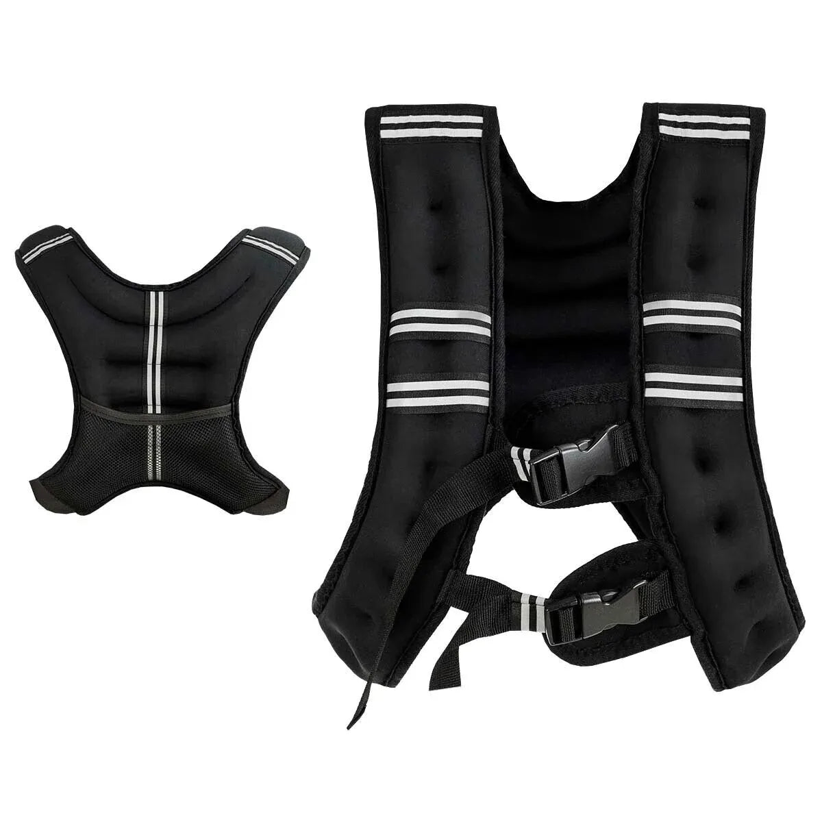 Weighted Vest With Mesh Pocket & Adjustable Buckle — 8kg / Blue