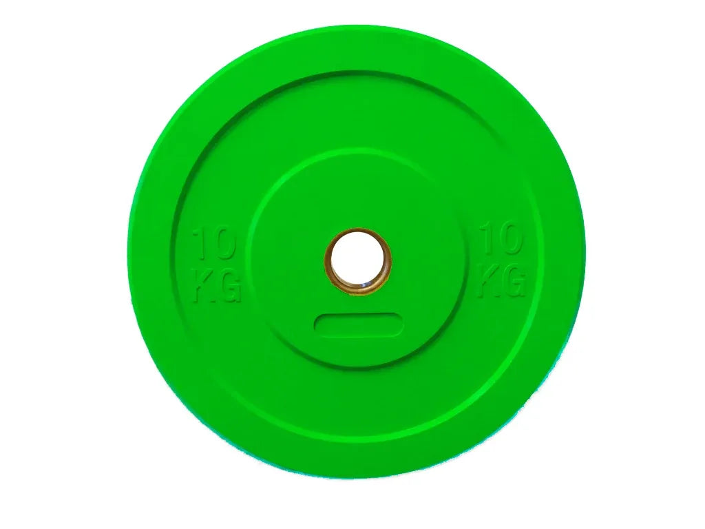 10kg Coloured Olympic Bumper Plate
