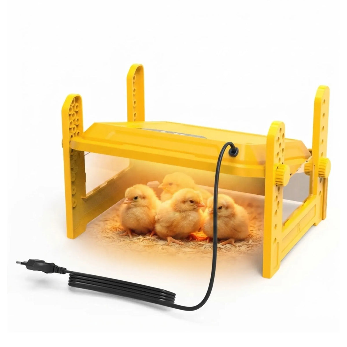 CARLA HOME Adjustable Chick Brooder Heating Plate - Yellow