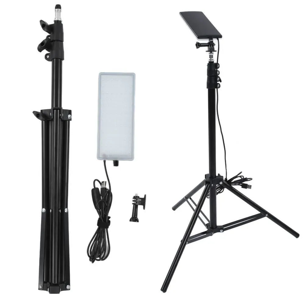 Telescopic Tripod LED Work Light – Black, Adjustable to 1.8 m — product image 1 of 10