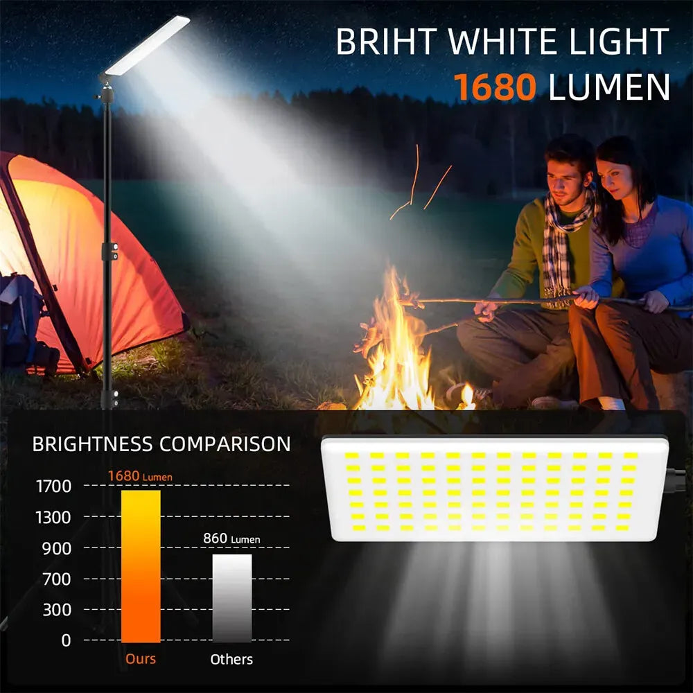 Telescopic Tripod LED Work Light – Black, Adjustable to 1.8 m — product image 3 of 10