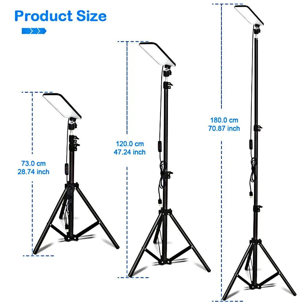 Telescopic Tripod LED Work Light – Black, Adjustable to 1.8 m — product image 5 of 10