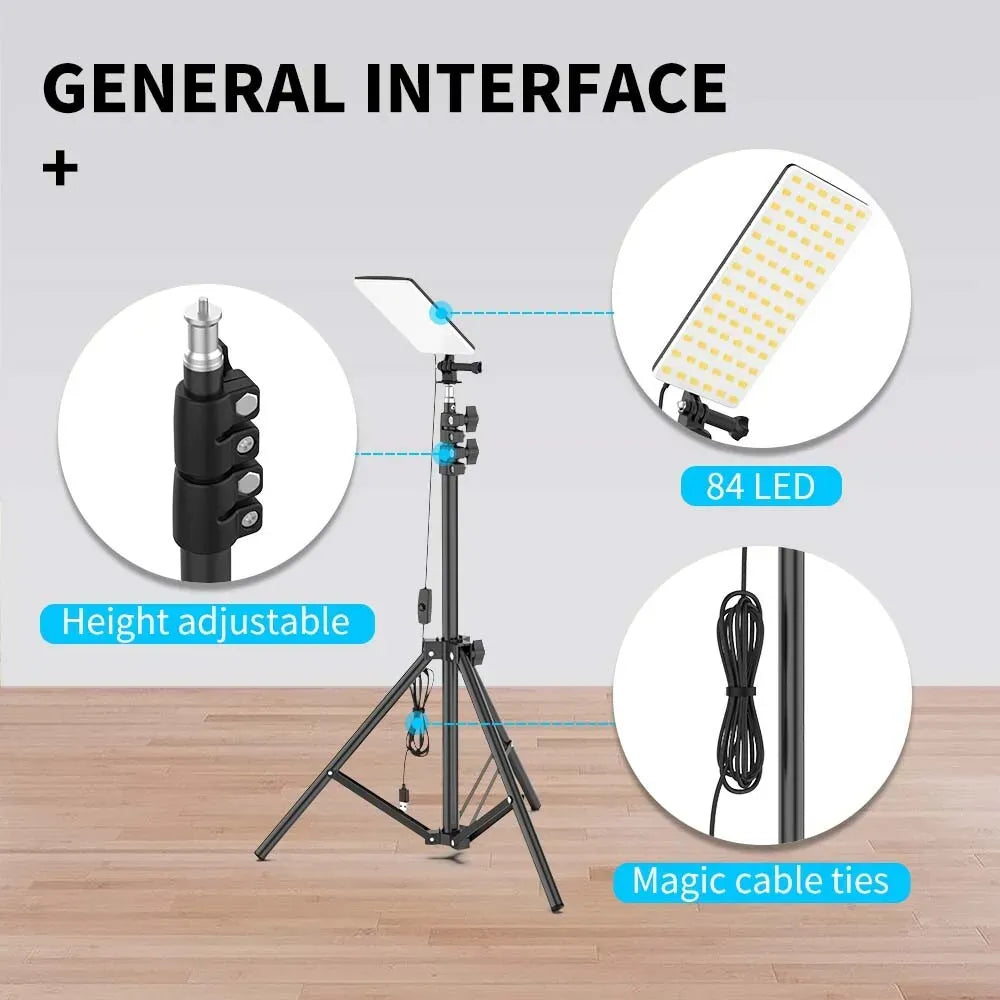 Telescopic Tripod LED Work Light – Black, Adjustable to 1.8 m — product image 10 of 10