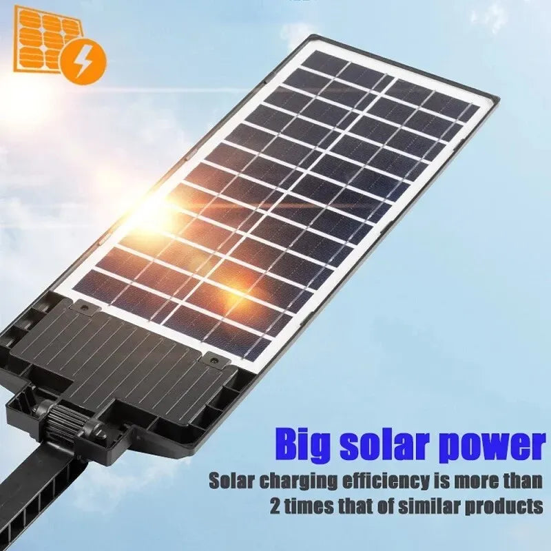 Two-Pack Outdoor Solar Motion-Sensor Street Lights – 504 LEDs Each — product image 6 of 10