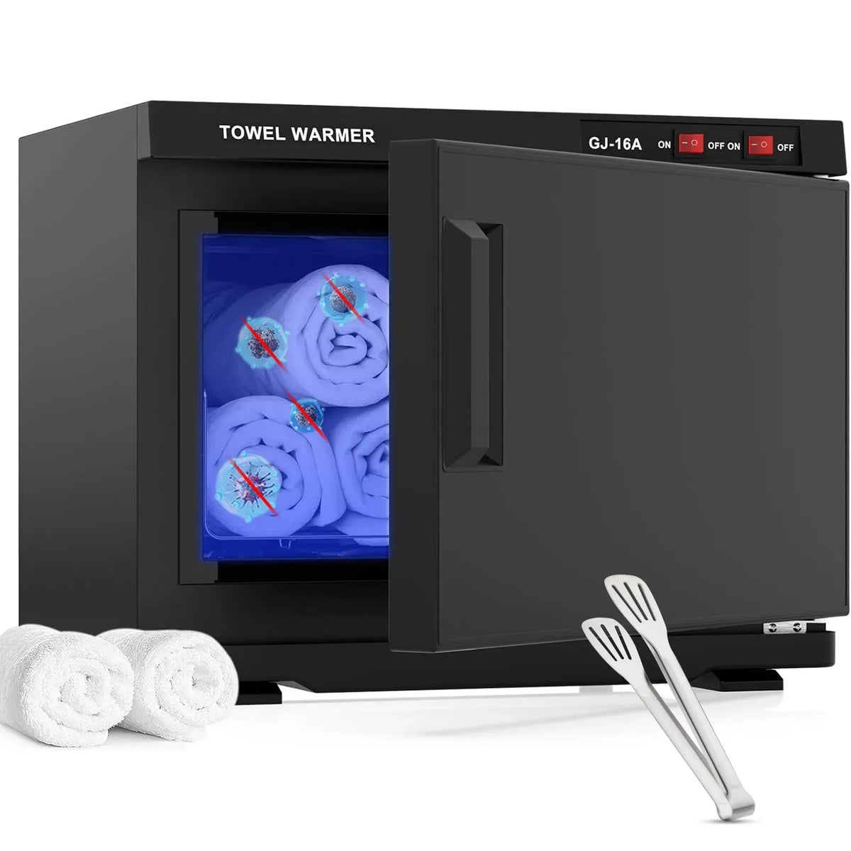 16L UV Towel Steriliser & Warmer Cabinet for Salon Use