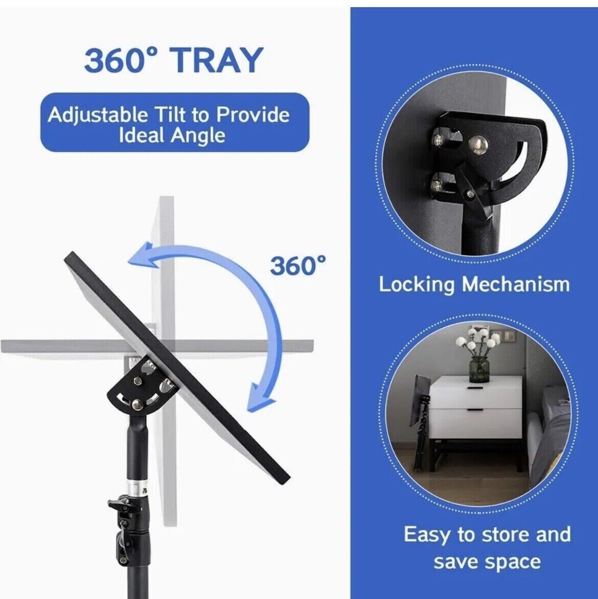 Adjustable Tripod Stand for Projector & Laptop 22-55 Portable — product image 3
