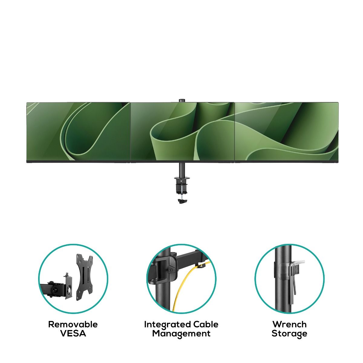 activiva Triple-Screen Articulating Monitor Arm – product photo 4