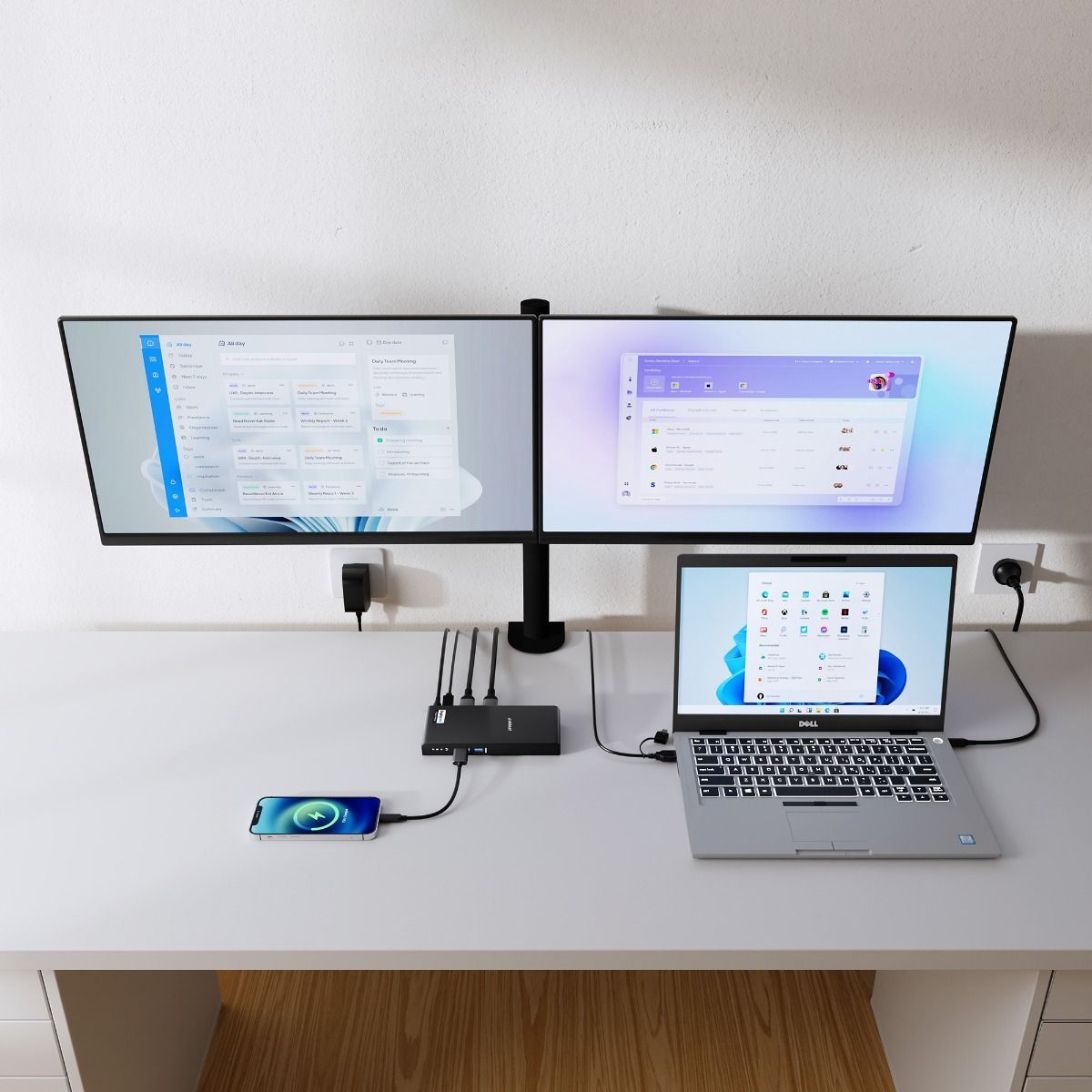 mbeat USB-C/A Dual HDMI DisplayLink® Docking Station — product photo 5
