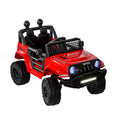Jeep Inspired Remote Controlled Ride-on Electric Car (Red) — product image 1