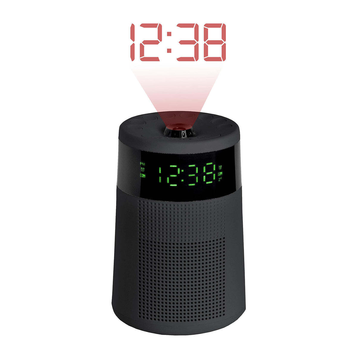 Sleek Projector Alarm Clock & Radio - Projects the Time onto the Ceiling — product image 2