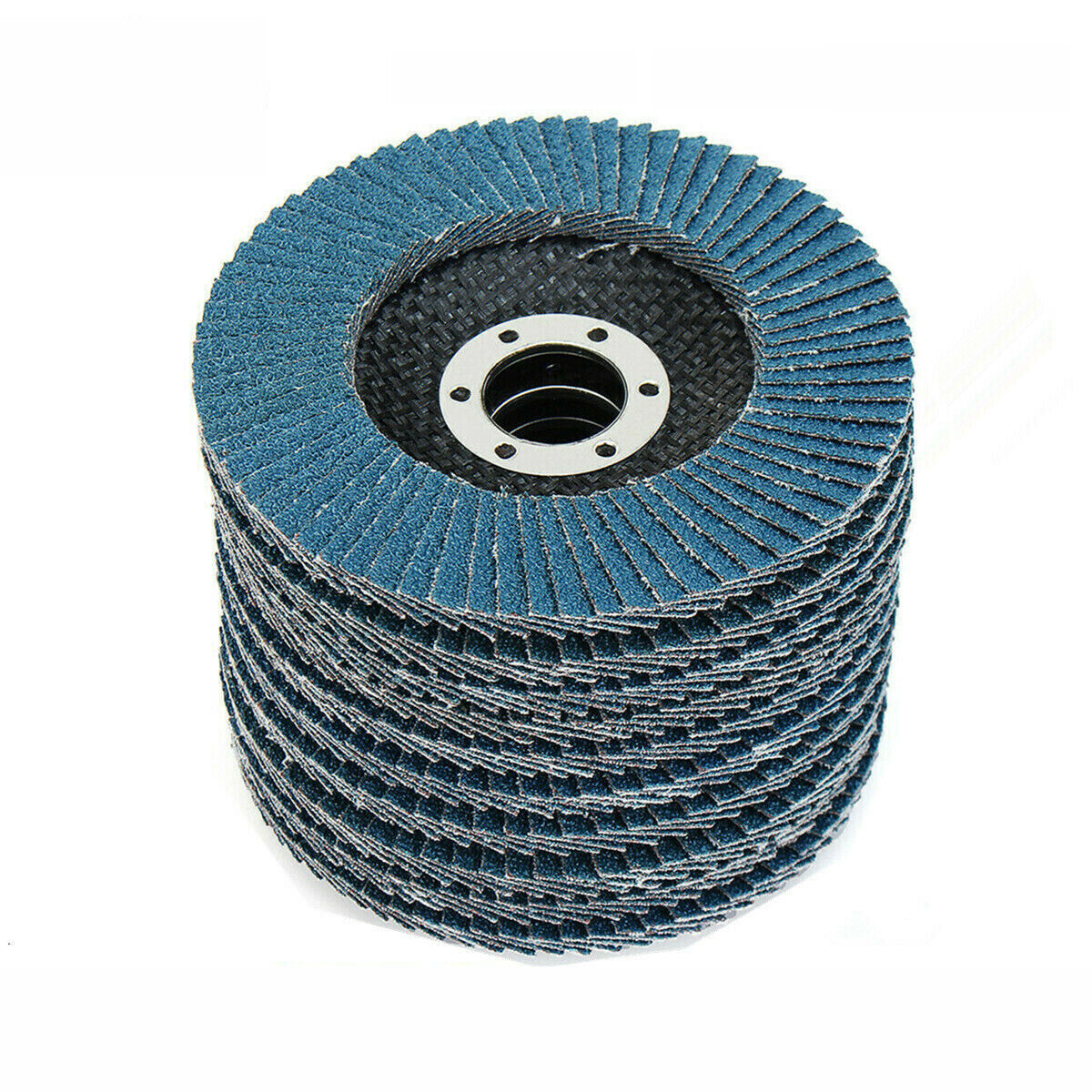 20PCS 5" 125MM Angle Grinder Flap Sanding Disc 60 Grit Grinding Wheel — product image 2 of 8