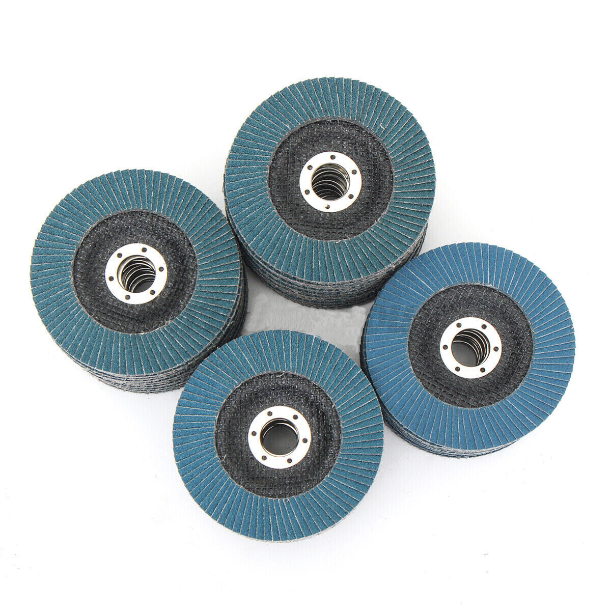 20PCS 5" 125MM Angle Grinder Flap Sanding Disc 60 Grit Grinding Wheel — product image 3 of 8