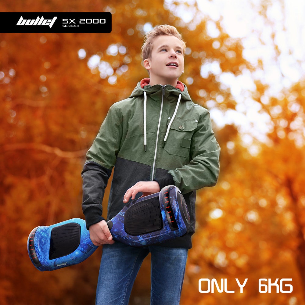 BULLET SX-2000 Self-Balancing Hoverboard – Blue Galaxy — product image 12 of 15