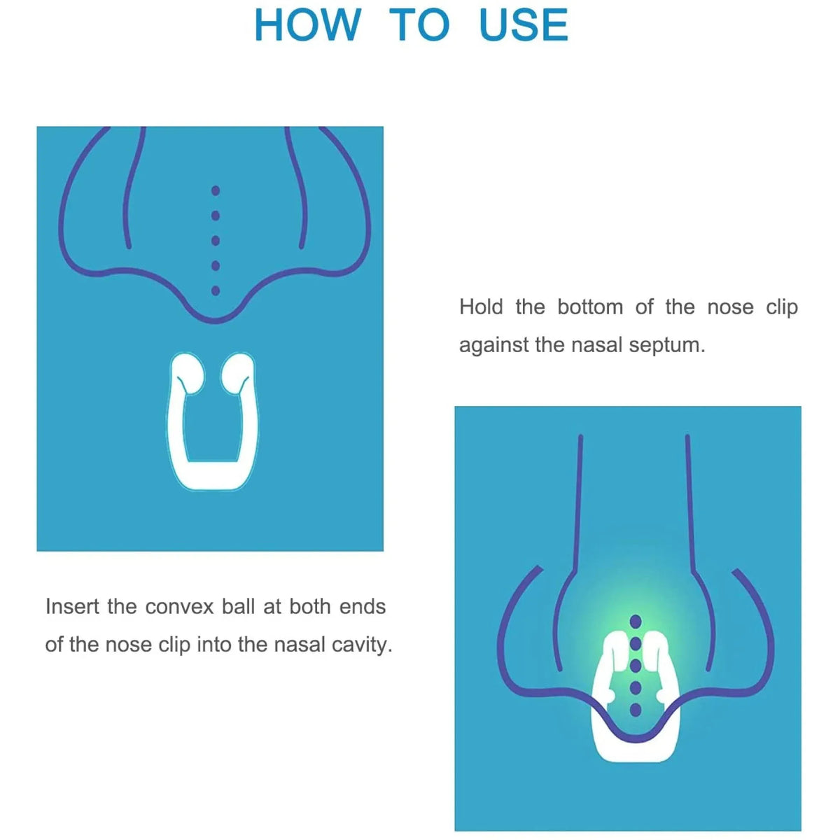 Social Hike Silicone Nasal Clip with Case – Single